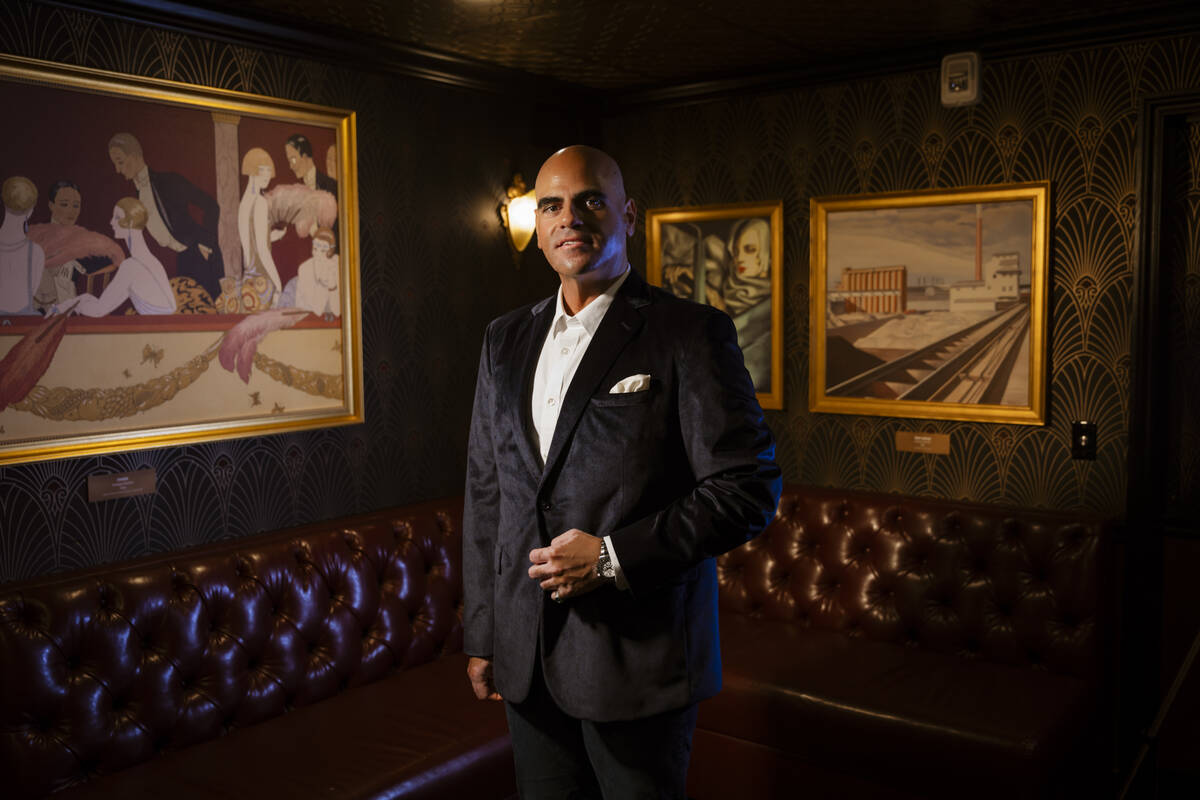 Ralph DeLuca at Las Vegas’ Mob Museum, where he’s an inner-circle member and sits on its ad ...
