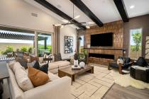 The master-planned community of Summerlin offers many new homes in a variety of styles and pric ...