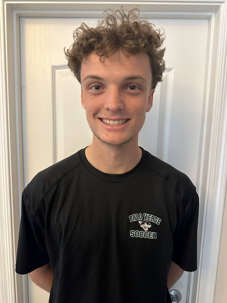 Palo Verde's Ben Legrand is a member of the Nevada Preps All-Southern Nevada boys soccer team.
