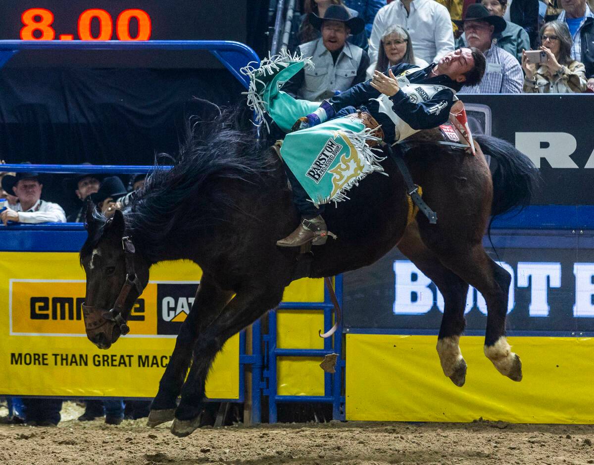 Bull Rider Rocker Steiner 2024 NFR: Rocker Steiner seeks first world title in bareback riding ...