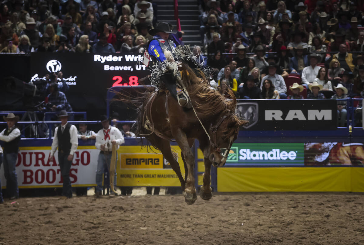 2024 NFR Kassie Mowry battles Hailey Kinsel for barrel racing title
