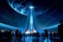 Interstellar Arc, and immersive experience by Felix & Paul Studios, opening Fall 2025 at AR ...