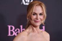 Nicole Kidman arrive at the premiere of "Babygirl" on Wednesday, Dec. 11, 2024, at th ...