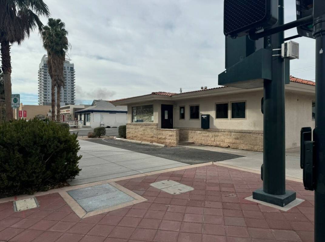 This image from documents submitted to the Las Vegas Planning Commission shows the proposed sit ...