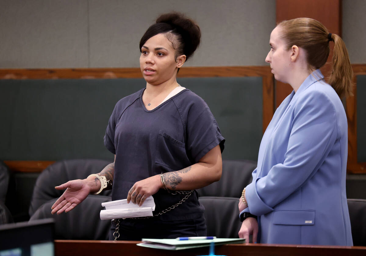 Kiera McCall, who pleaded guilty to manslaughter in the fentanyl-related death of her 1-year-ol ...