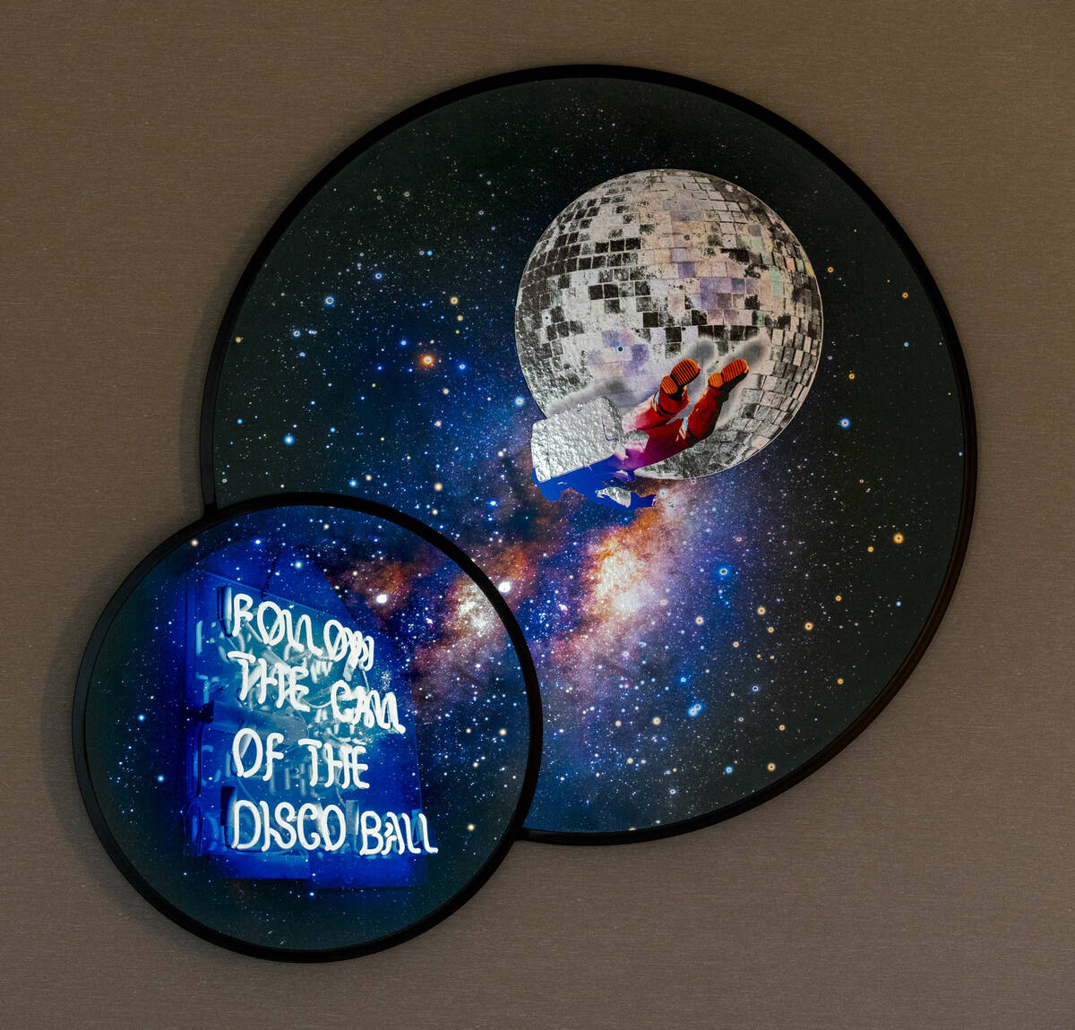 New art in a queen room with a view as the MGM Grand is undergoing a $300 million renovation of ...