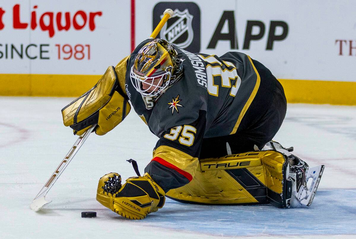 Golden Knights coach Bruce Cassidy says team’s goaltenders must improve ...