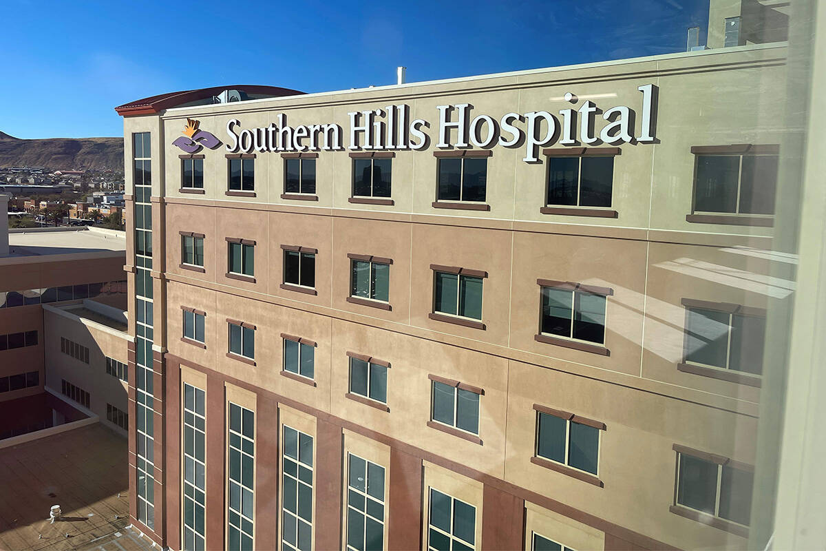 Southern Hills Hospital and Medical Center is building out its seventh floor. (Southern Hills H ...