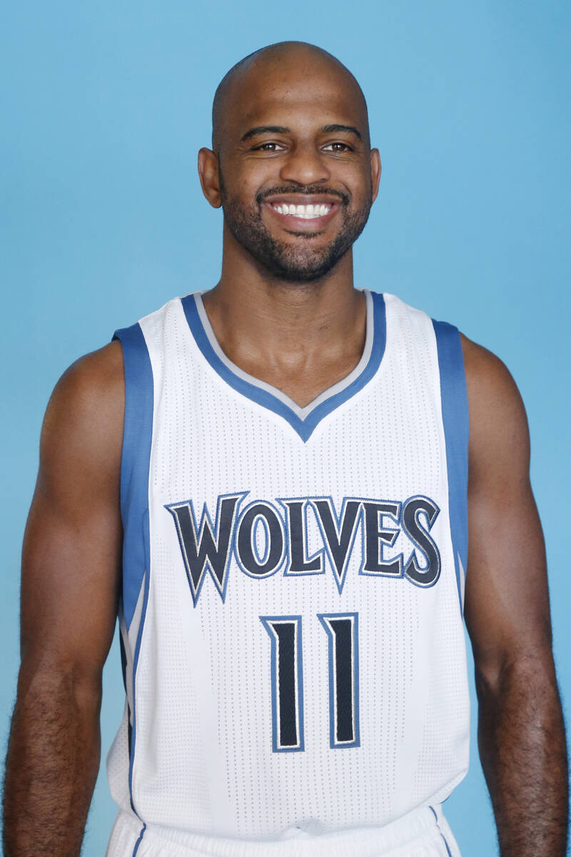 Minnesota Timberwolves John Lucas III poses during the Minnesota Timberwolves NBA basketball te ...