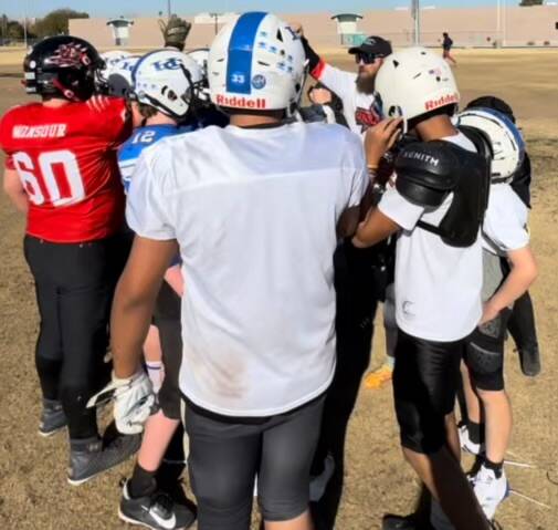 There are 300 youth in the Henderson Cowboys program, which used to practice at Silvestri Junio ...