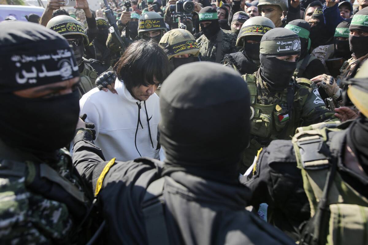 One of five Thai hostages, who has been held hostage by Hamas in Gaza since October 7, 2023, is ...
