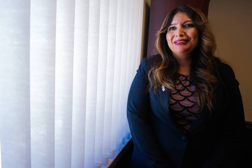 Assemblywoman Cinthia Zermeño Moore, D-Las Vegas, represents District 11. (Madeline Carter/Las ...