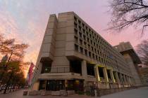 FILE - Federal Bureau of Investigation (FBI) Headquarters is seen in Washington, Saturday, Dec. ...