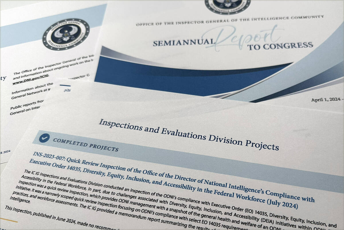The Office of the Inspector General of the Intelligence Community semiannual report to Congress ...