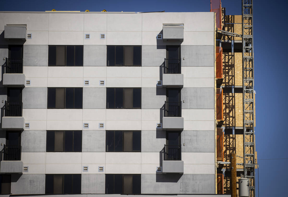 The Watermark, a mixed-use apartment project under development on Henderson’s Water Stre ...