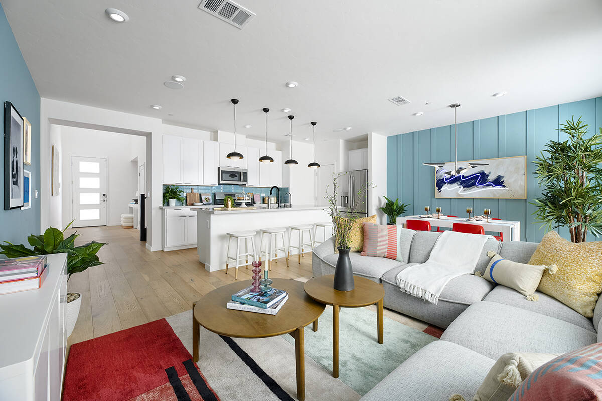 At Vertex by Tri Pointe Homes in Redpoint Square, one town home is ready for quick move-in. (Tr ...