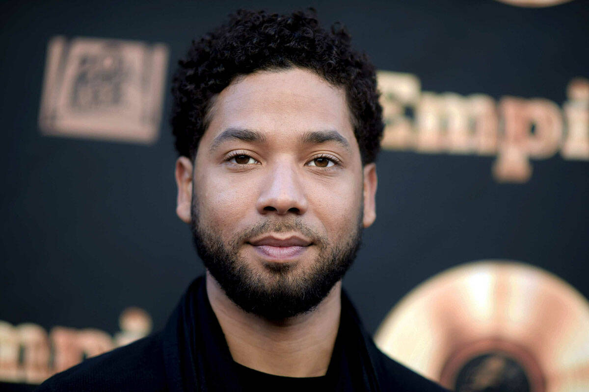 Actor and singer Jussie Smollett. Richard Shotwell/Invision/AP, File