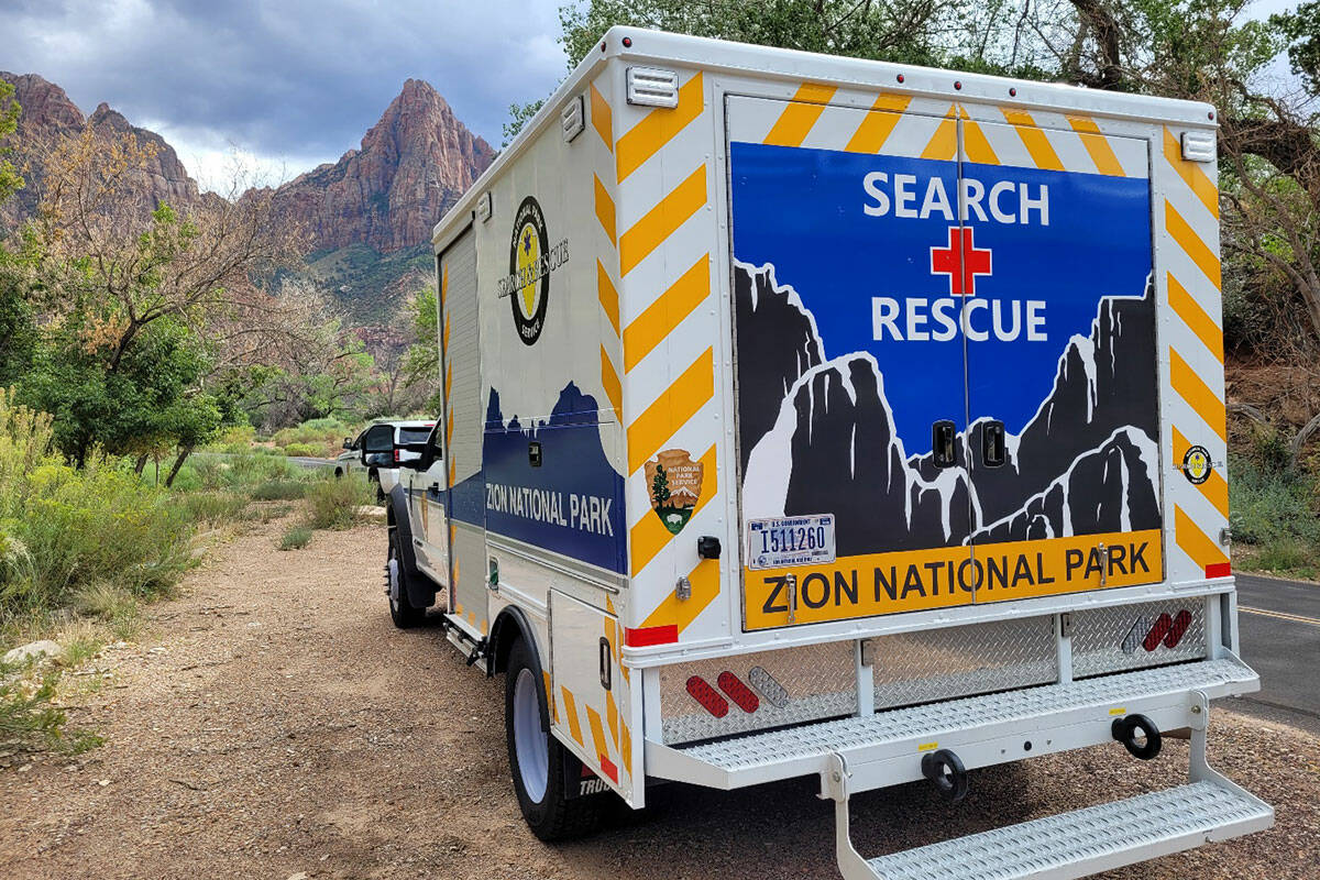 A hiker was found dead on Sunday, Feb. 2, 2025, on the Canyon Overlook Trail in Zion National P ...