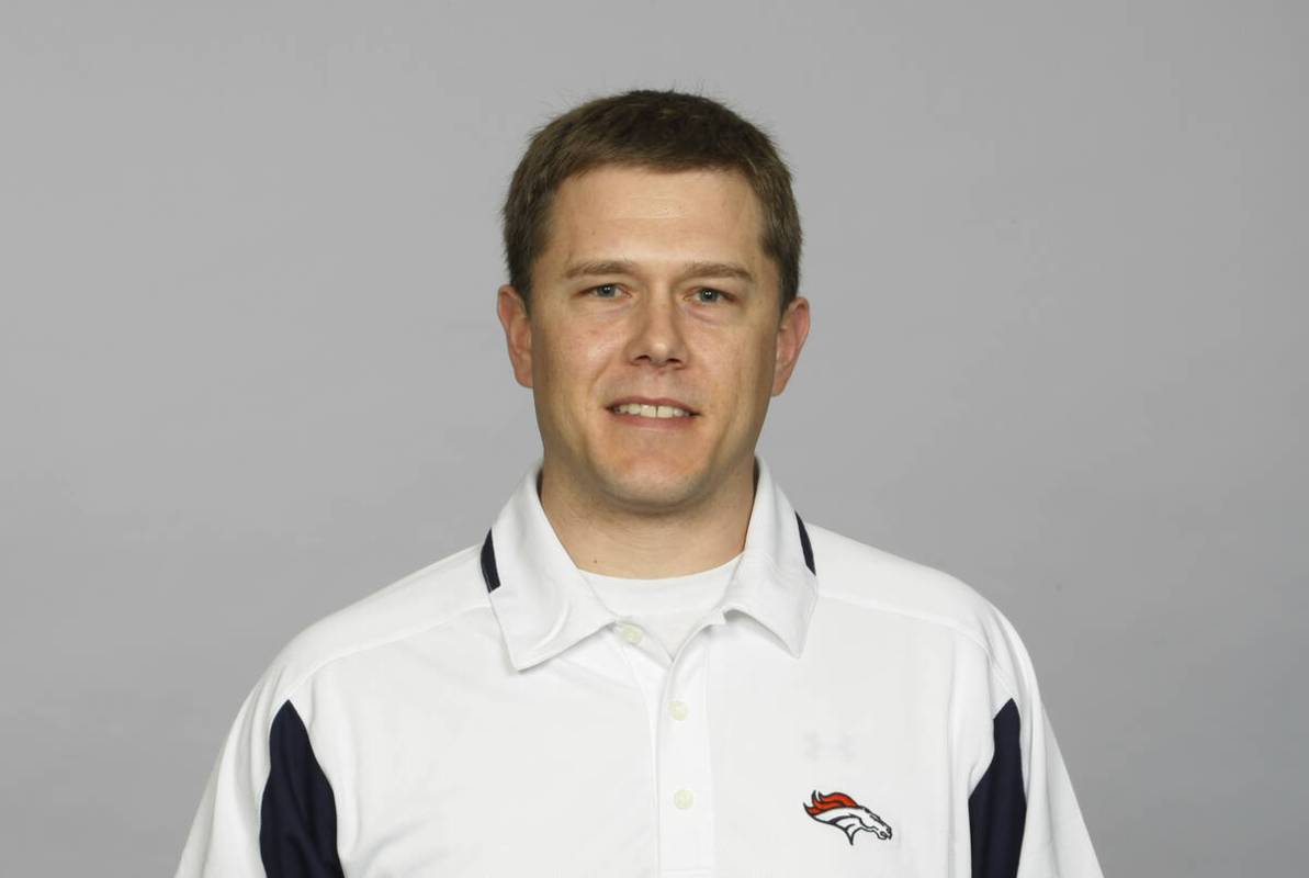 This is a 2009 photo of Mark Thewes of the Denver Broncos NFL football team. This image reflect ...