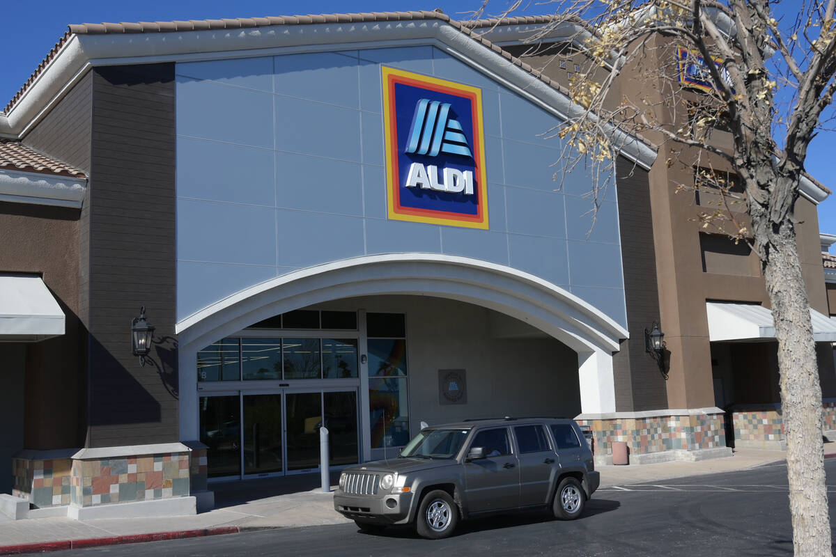 An Aldi store is seen under construction at 621 Marks Street in Henderson Thursday, February 6, ...