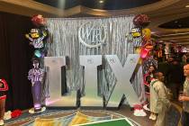 A shot of Westgate's Super Pigskin Party on Sunday, Feb. 9, 2025. (John Katsilometes/Las Vegas ...