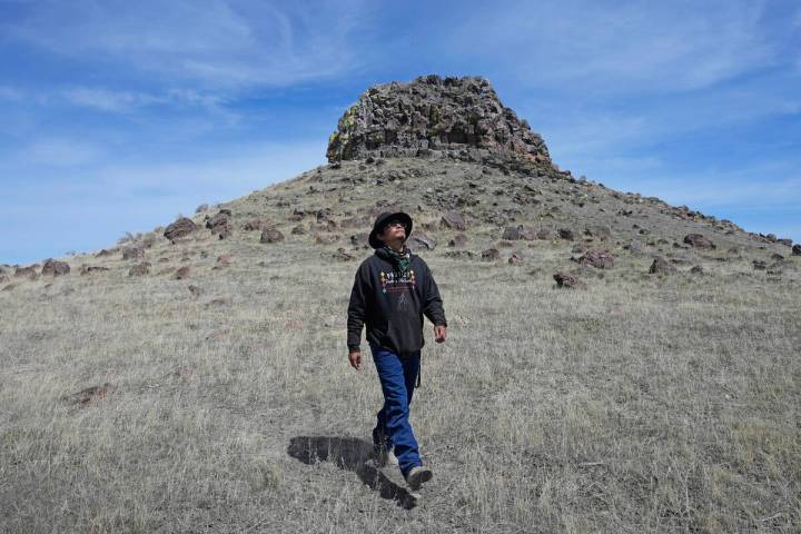Gary Mckinney, a spokesman for People of Red Mountain and a member of the nearby Duck Valley Sh ...
