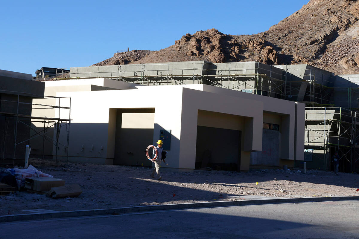 Construction is underway at the Ascaya community where the Canyon project, which will feature ...