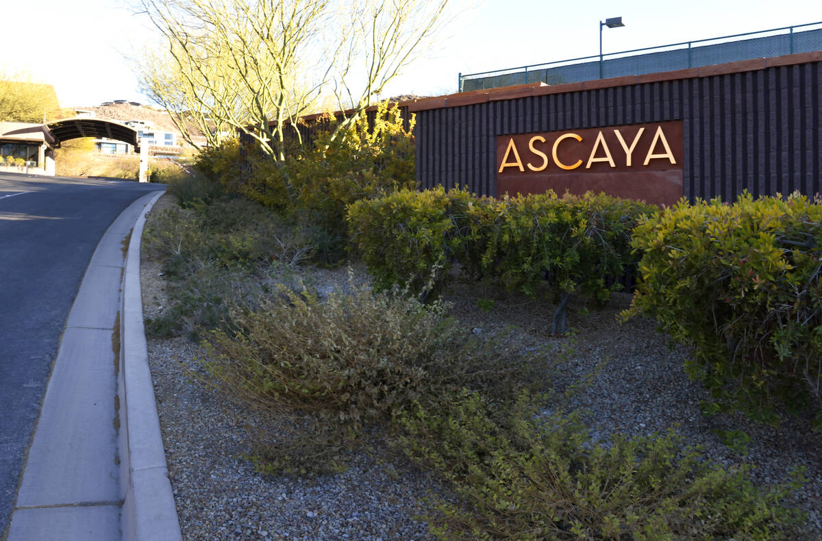The Ascaya community where the Canyon project, which will feature horizontal condos on 31 plots ...