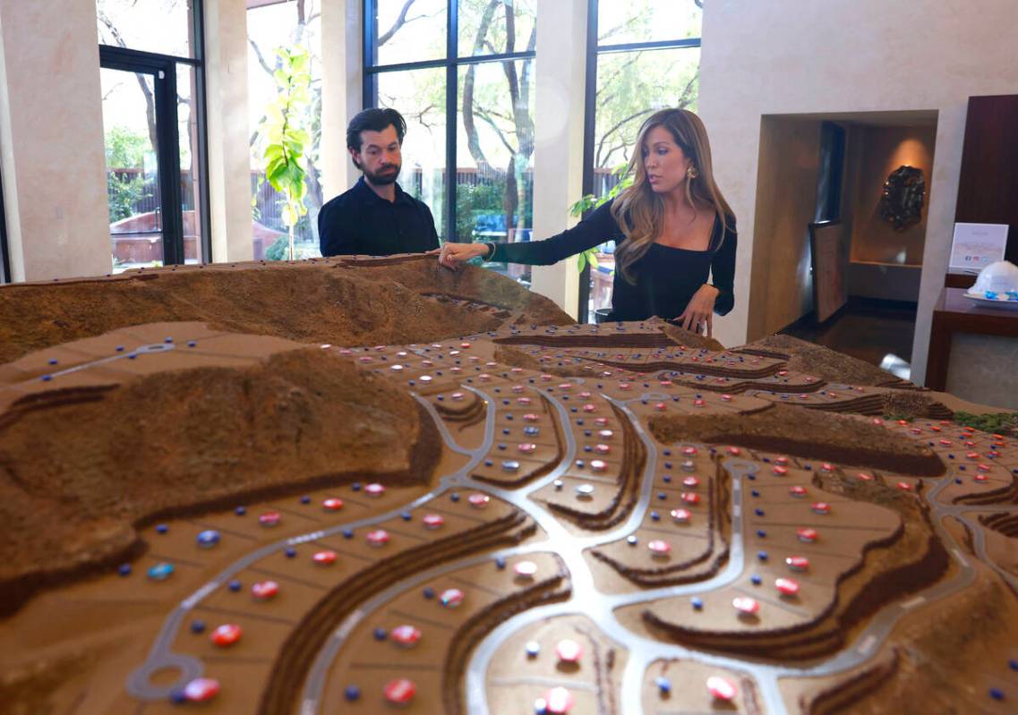 Melissa Tomastik, director of sales at Ascaya, speaks about the construction of multimillion-do ...
