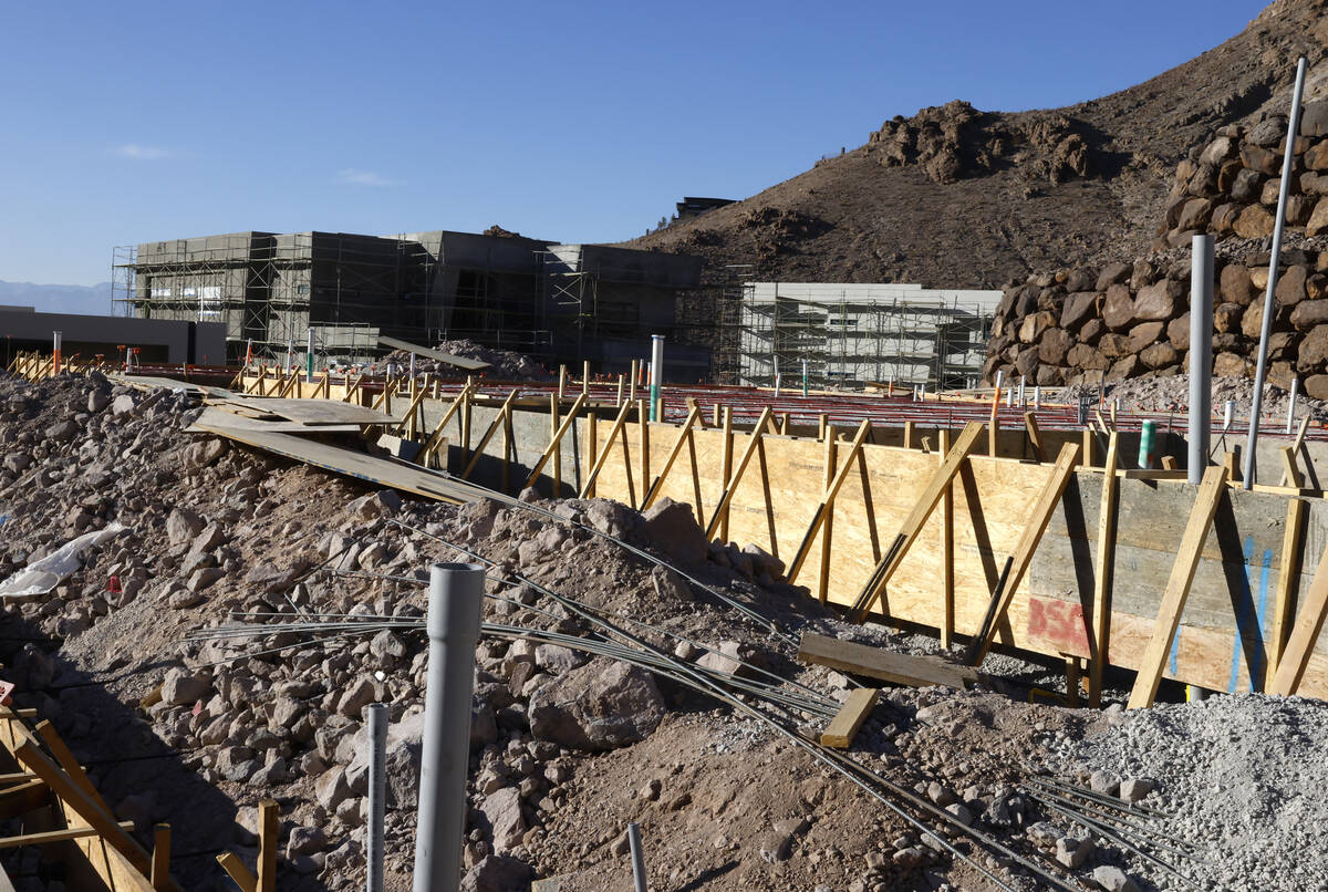 Construction is underway at the Ascaya community where the Canyon project, which will feature ...