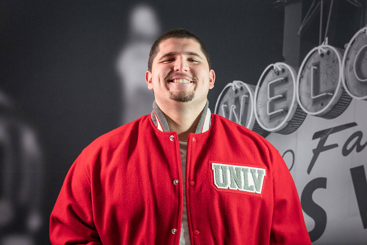Ben Christman. (UNLV Athletics)
