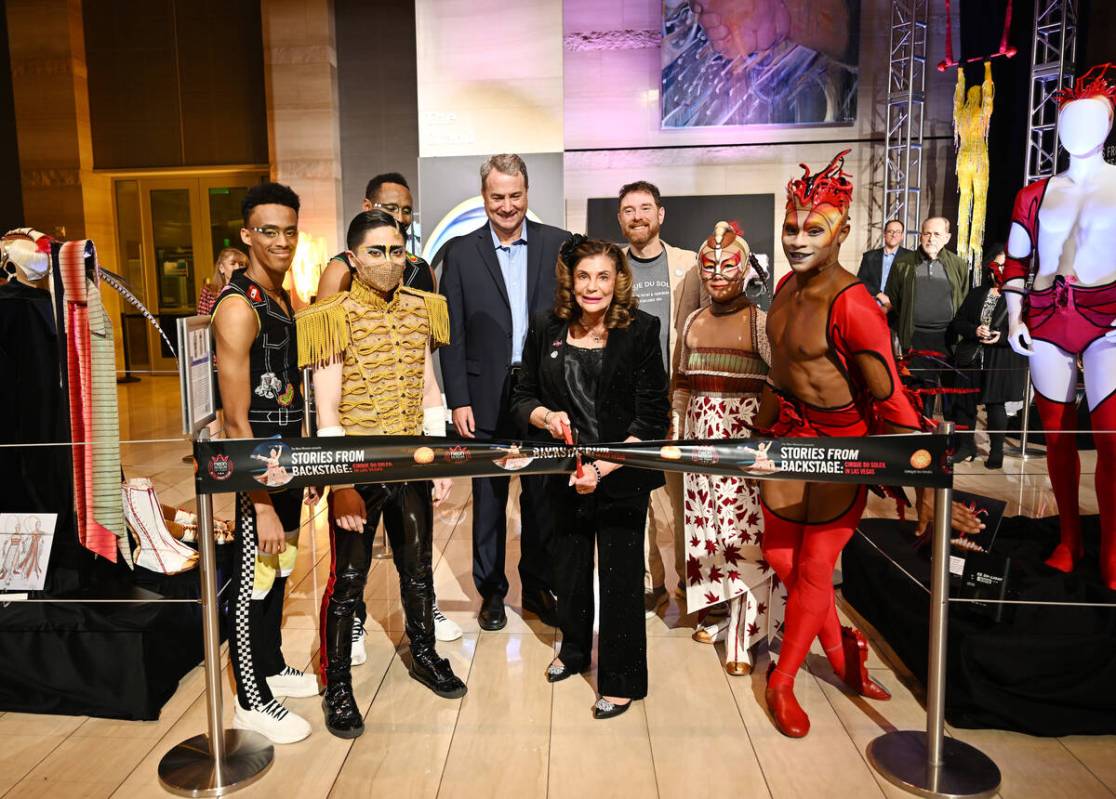 Cirque du Soleil President of Resident Shows Mike Newquist, the Neon Museum executive director ...