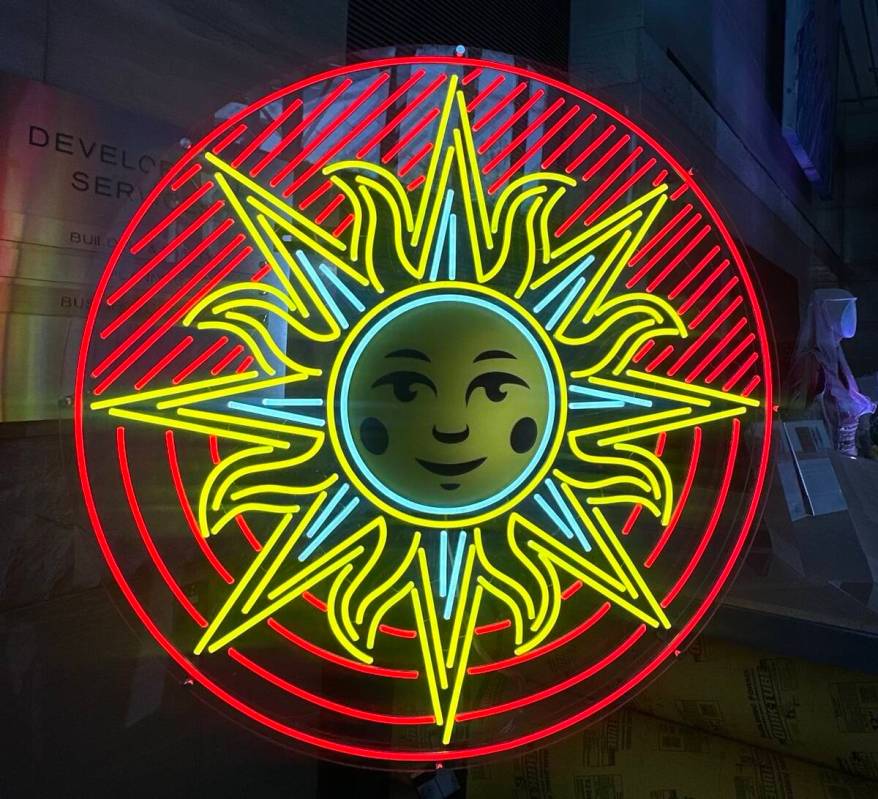 The Neon Museum's "Stories from Backstage: Cirque du Soleil in Las Vegas" exhibit at Las Vegas ...