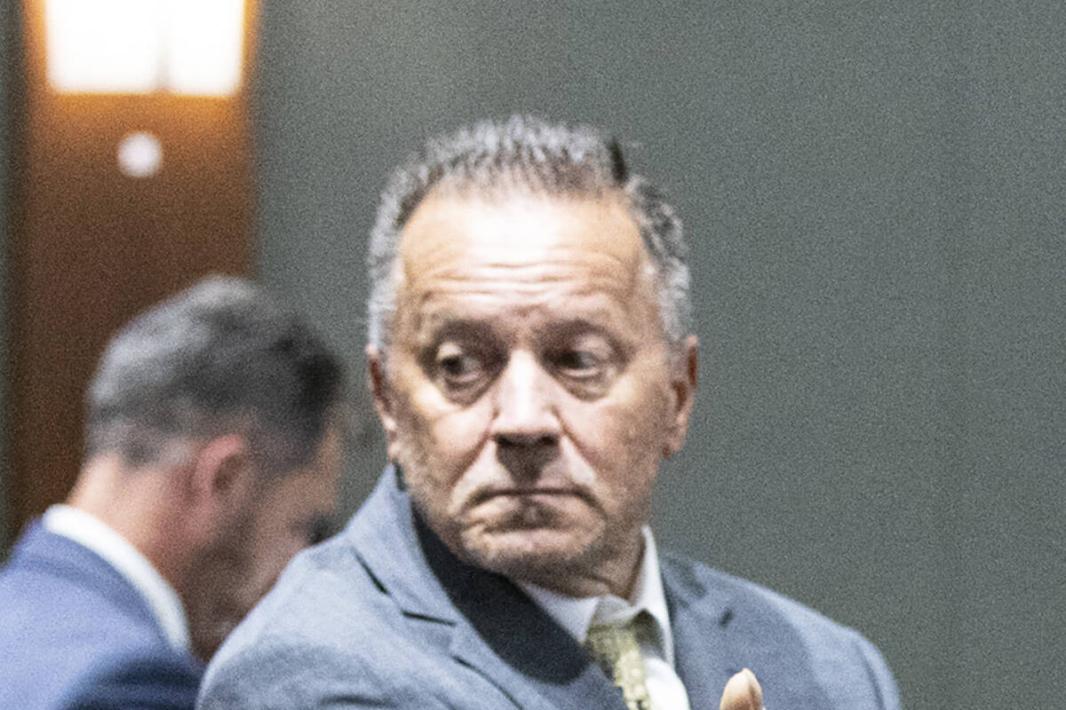 Attorney Gary Guymon at the Regional Justice Center, on Thursday, July 13, 2023, in Las Vegas. ...