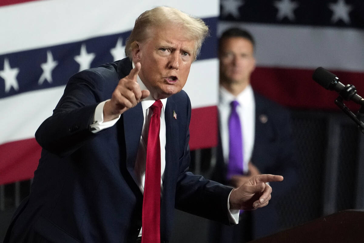 President Donald Trump. (AP Photo/Alex Brandon)