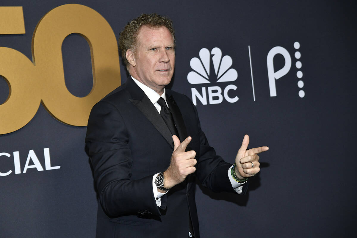 Will Ferrell attends "SNL50: The Anniversary Special" at Rockefeller Plaza on Sunday, ...