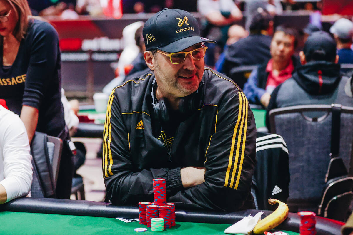 Professional poker player Phil Hellmuth participates in the $10,000 buy-in 6 Max No Limit Hold& ...