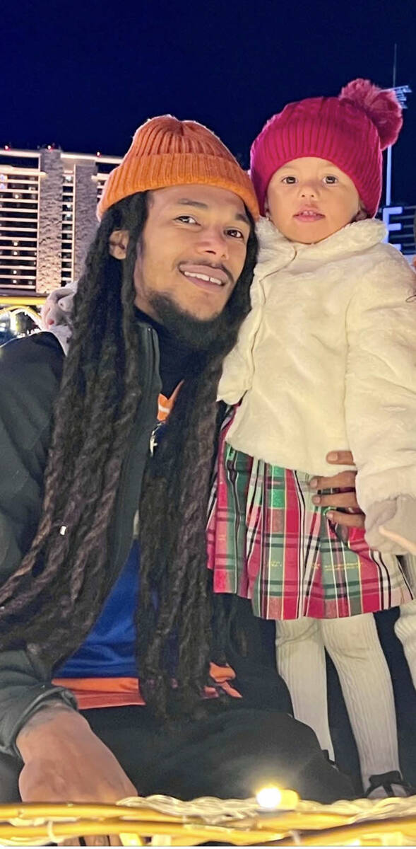 This is an undated photo of Jaya Brooks and her father Jan Brooks provided by the family. (Cour ...