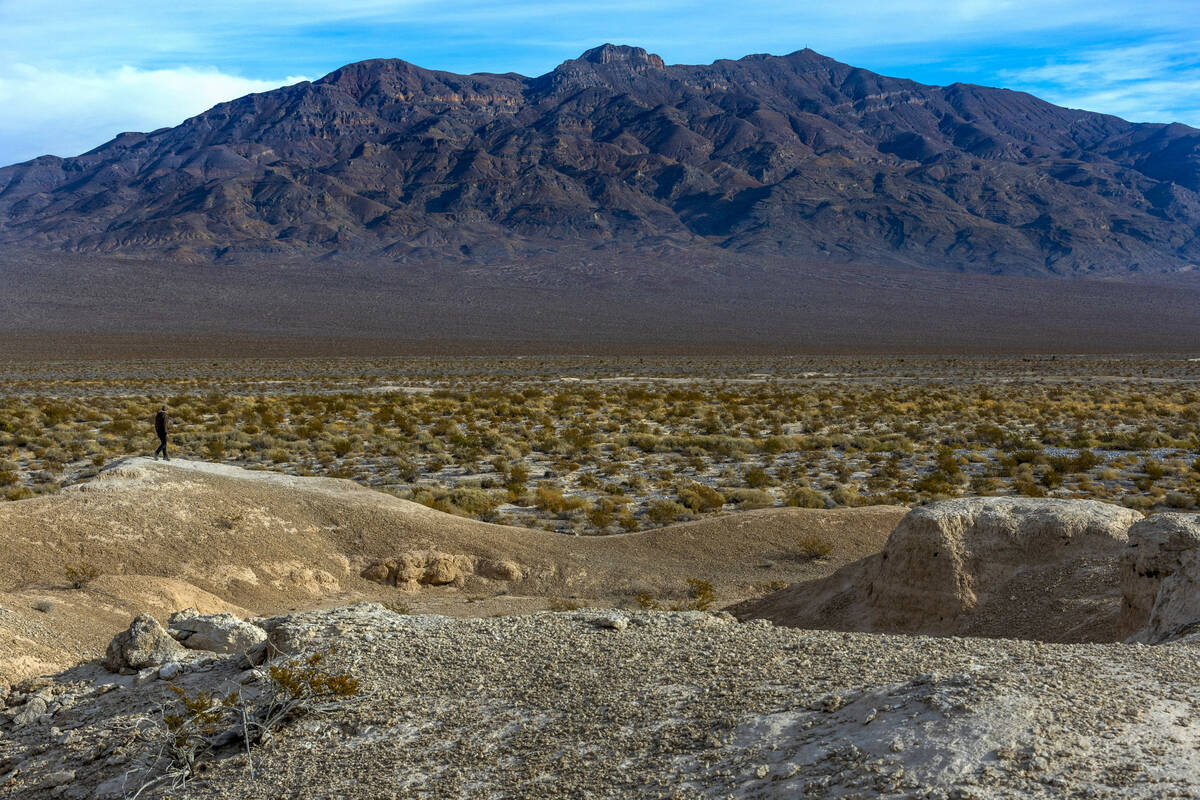 Tule Springs Fossil Beds National Monument in Las Vegas. (L.E. Baskow/Las Vegas Review-Journal) ...