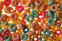 An assortment of Kellogg's Froot Loops, Corn Pops, Apple Jacks, and Honey Smacks in Mt. Lebanon ...