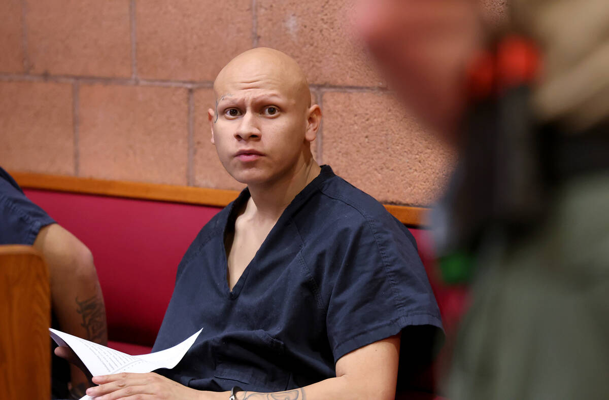 Damian Delgado, 18, one of six suspects facing a murder charge in the death of 17-year-old Luis ...