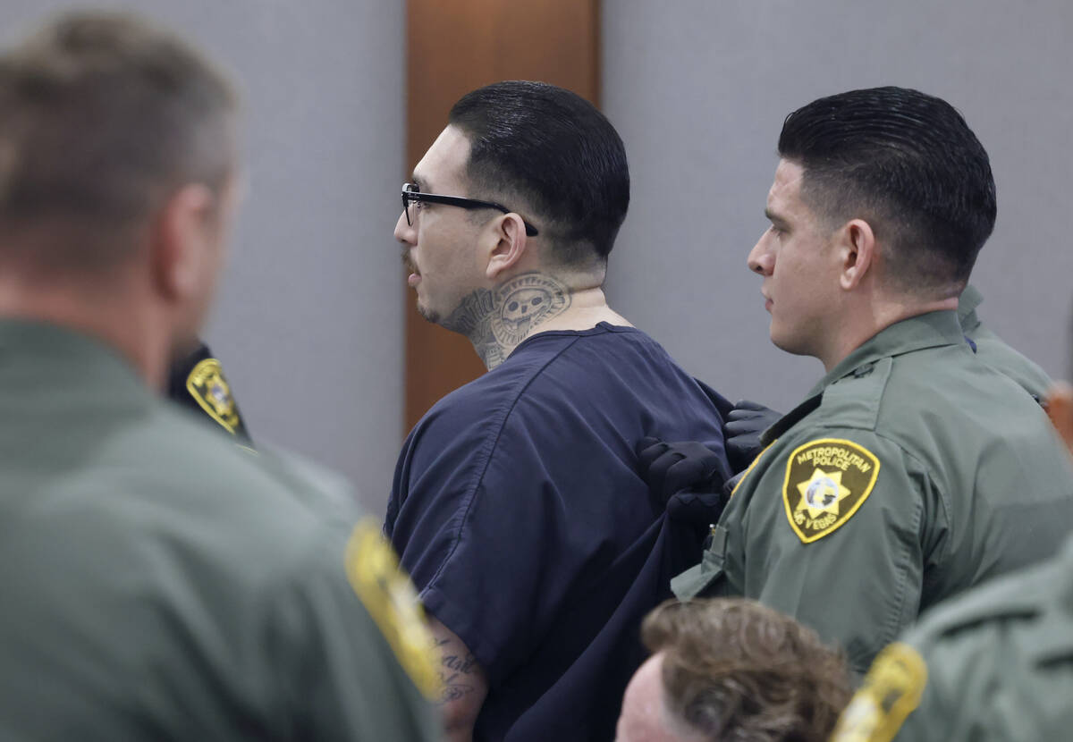 John Carrillo, who pleaded guilty in the killing of three people, addresses the court during hi ...