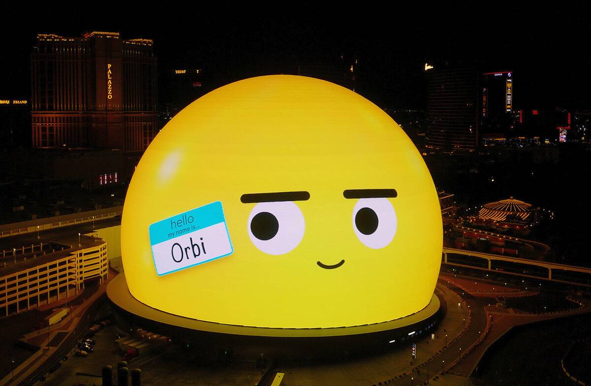 Orbi has introduced himself to the world. (Sphere)