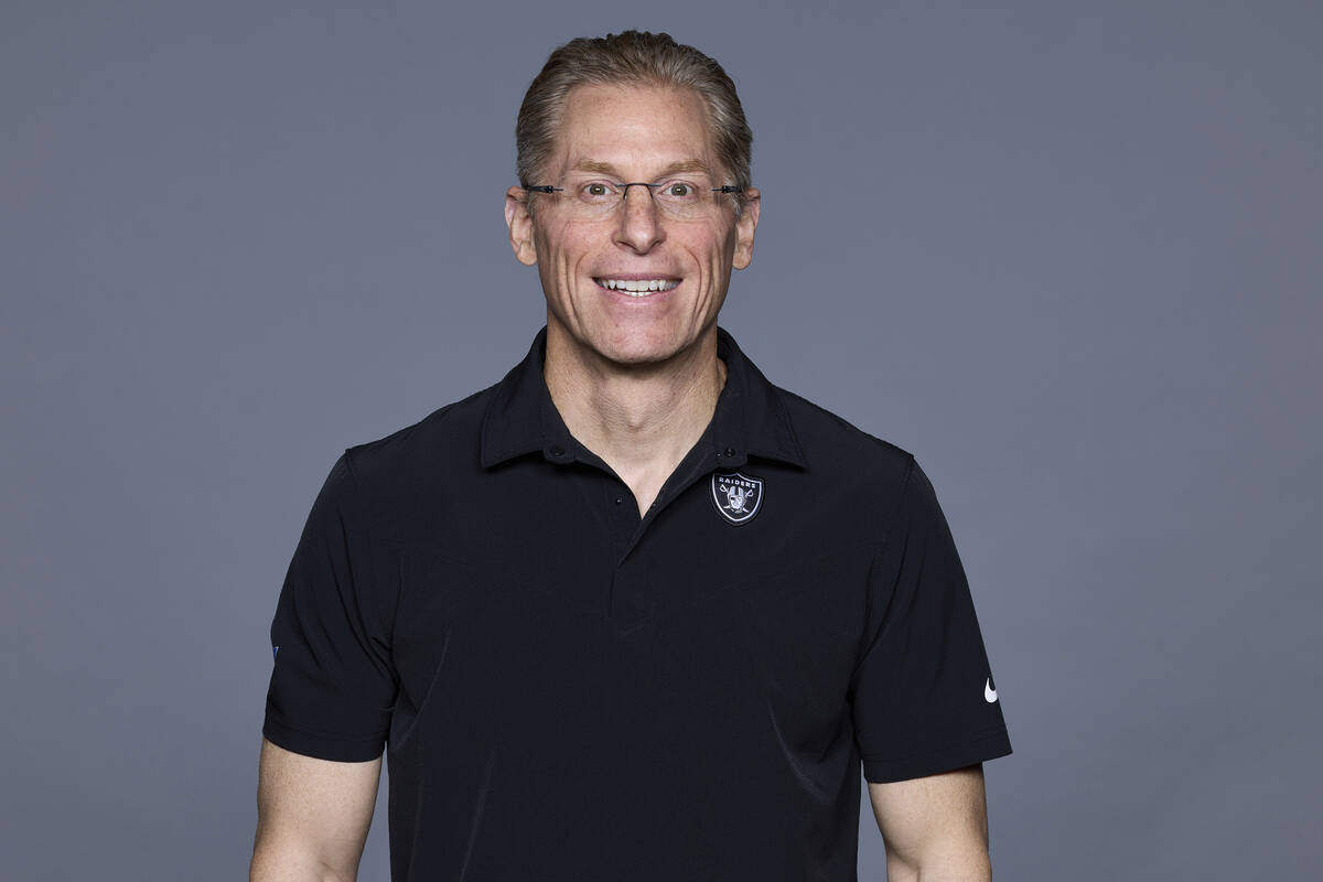This is a 2022 photo of Matt Sheldon of the Las Vegas Raiders NFL football team. This image ref ...