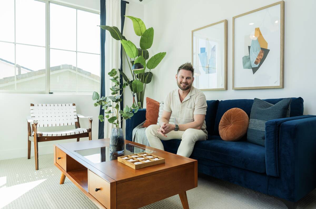 Bobby Berk has designed multiple different communities for Tri Pointe in Las Vegas. Berk is wel ...