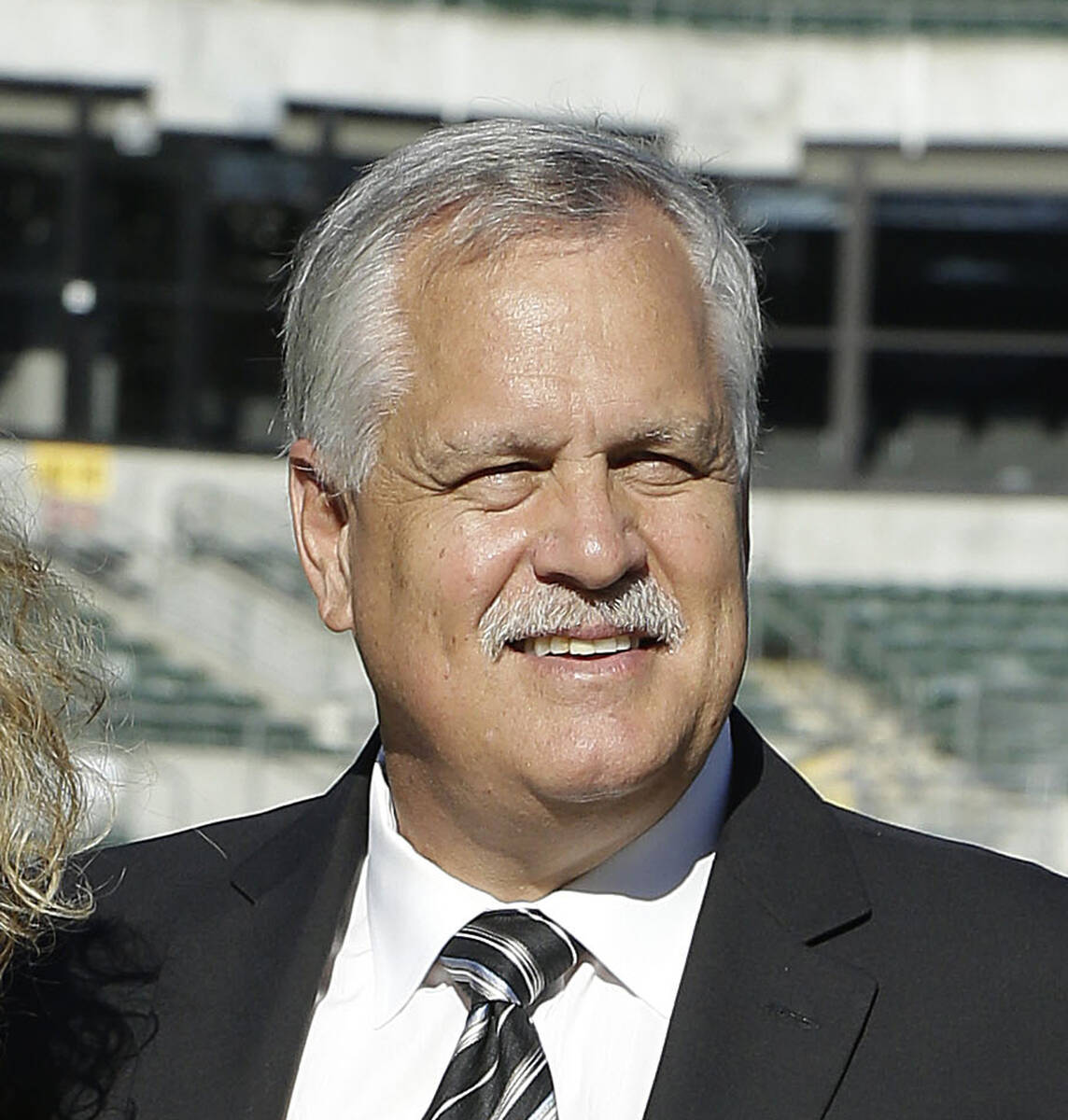 This is an Aug. 14, 2015, file photo of former Raiders player Matt Millen. (AP Photo/Ben Margot ...