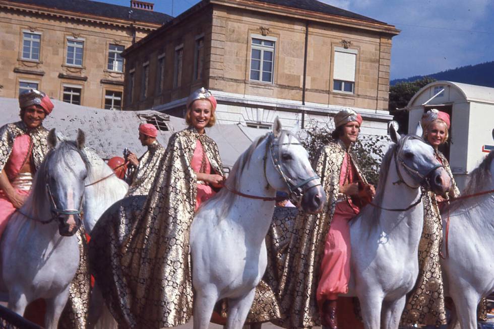 The Fercos siblings initially achieved stardom in the European circus ranks. (Fercos family)