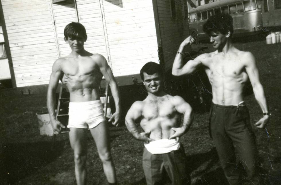 The Fercos brothers began training to be circus performers as kids. (Fercos family)