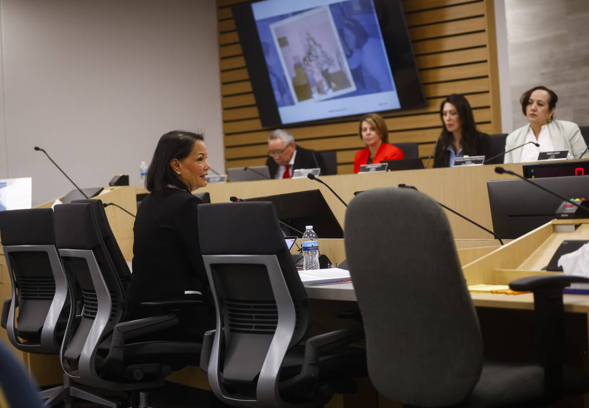 Nevada Superintendent of Public Instruction Jhone Ebert, a candidate for superintendent of the ...
