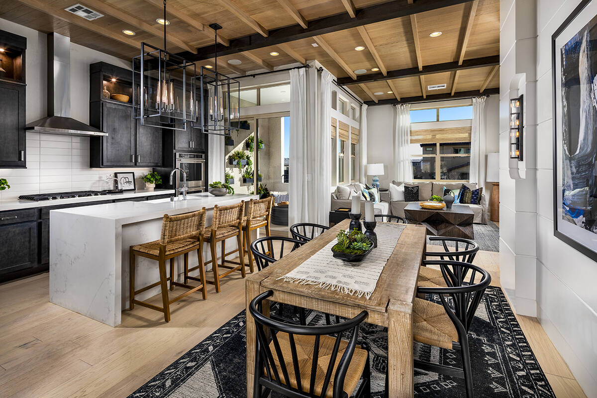 Summerlin offers more than two dozen attached floor plans, including condos, townhomes and urba ...